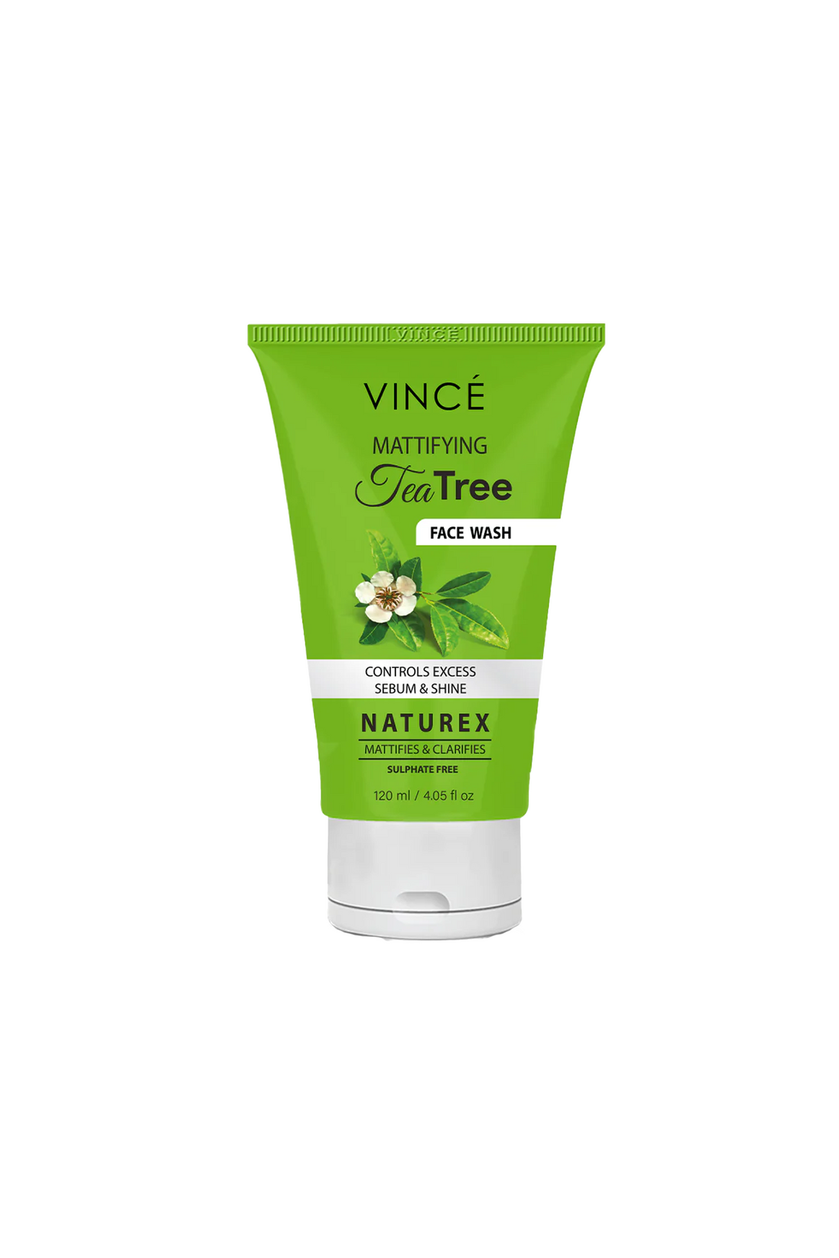 vince face wash tea tree 120ml