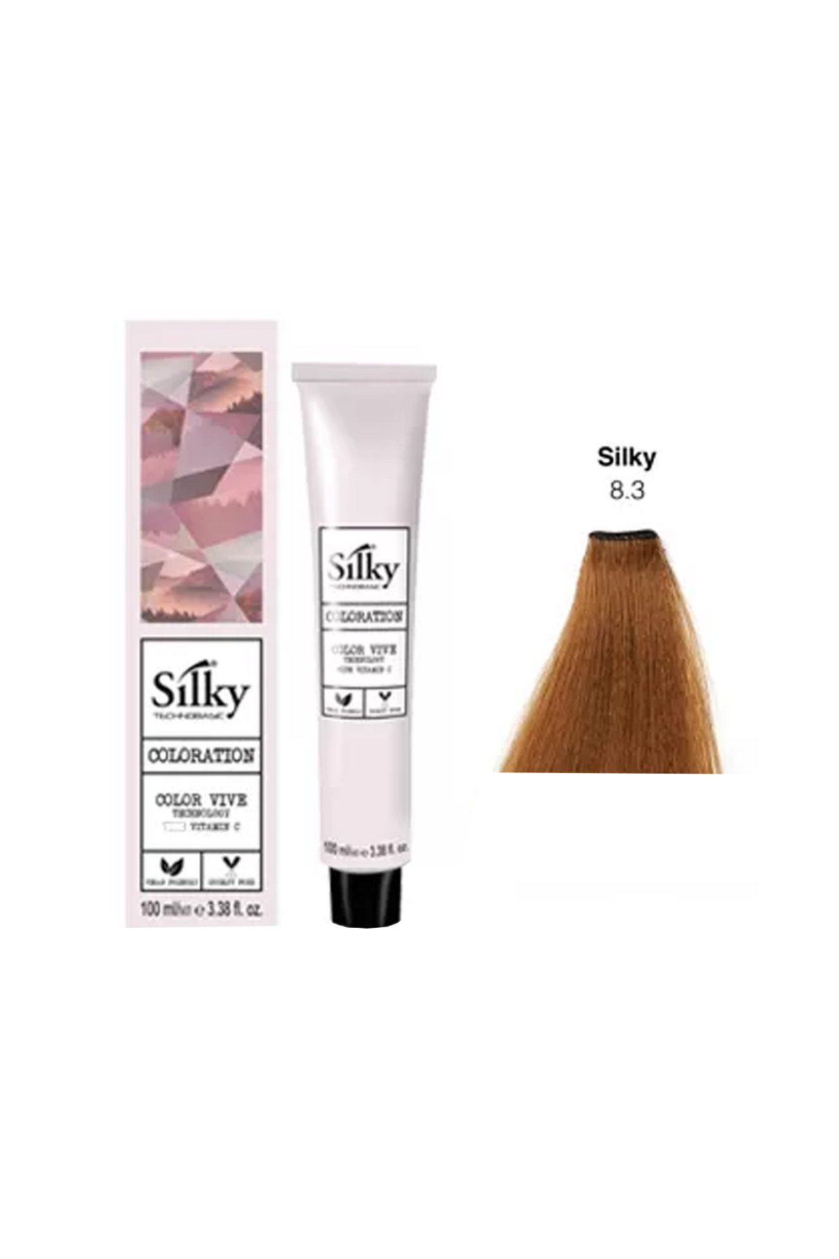 silky hair color 8.3 100ml