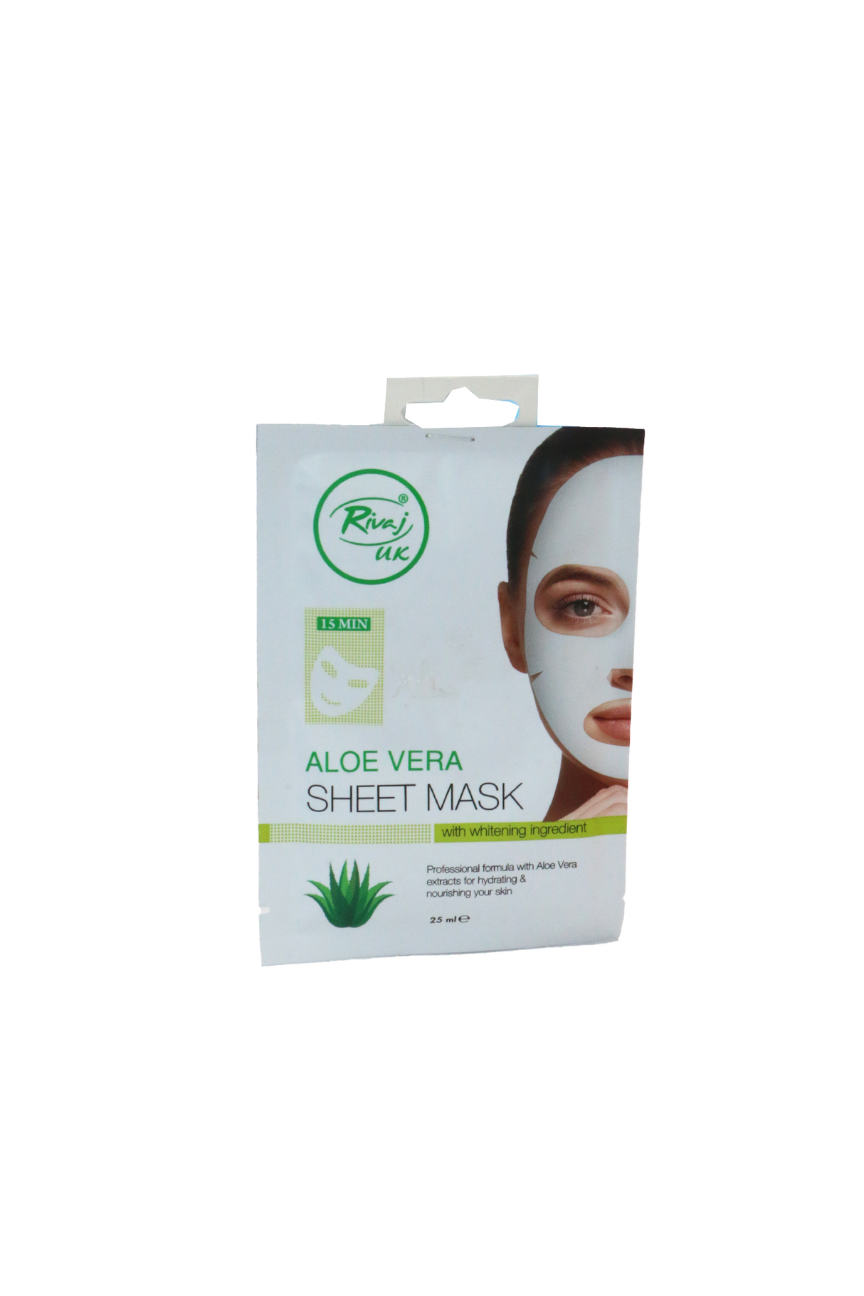 rivaj sheet mask aloe vera  25ml