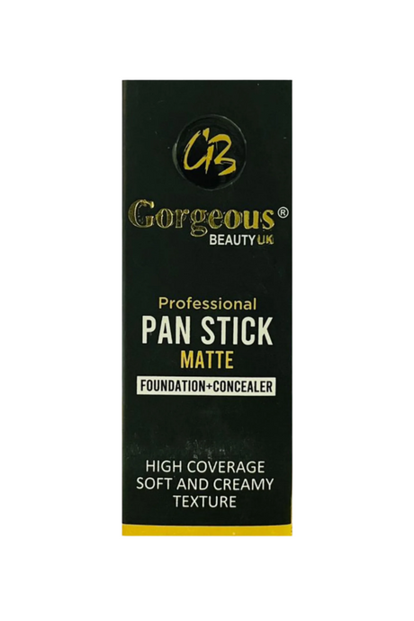 gorgeous beauty pan stick matte honey beige 406