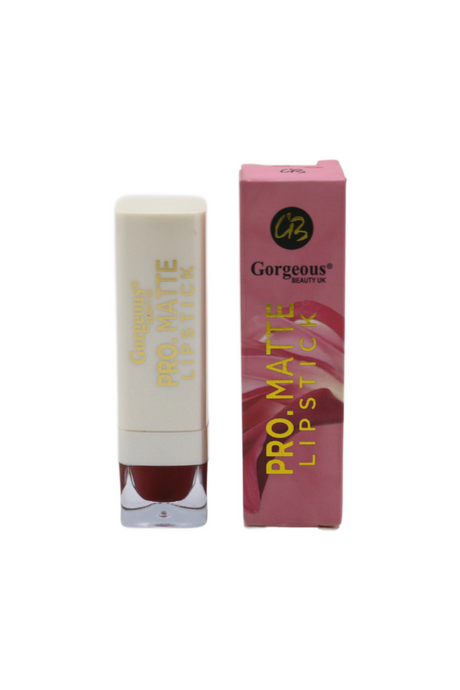 gorgeous beauty lipstick pro matte 06