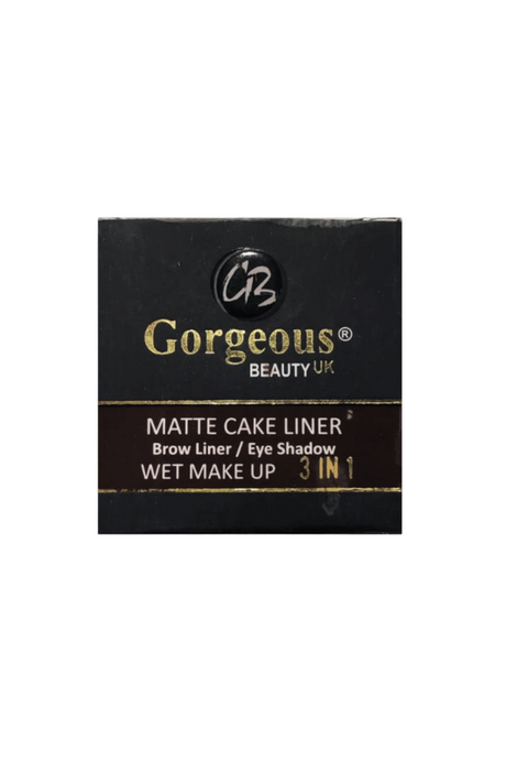 gorgeous beauty cake liner matte brown