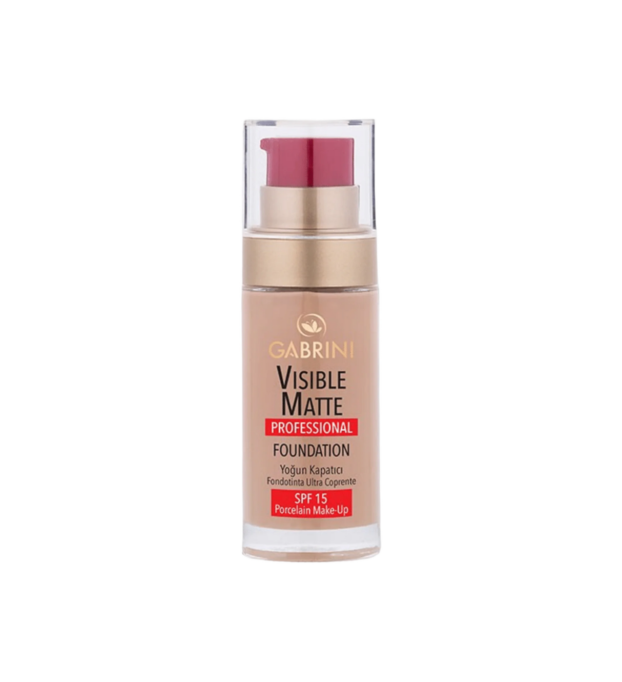 gabrini foundation visible matte 03 30ml