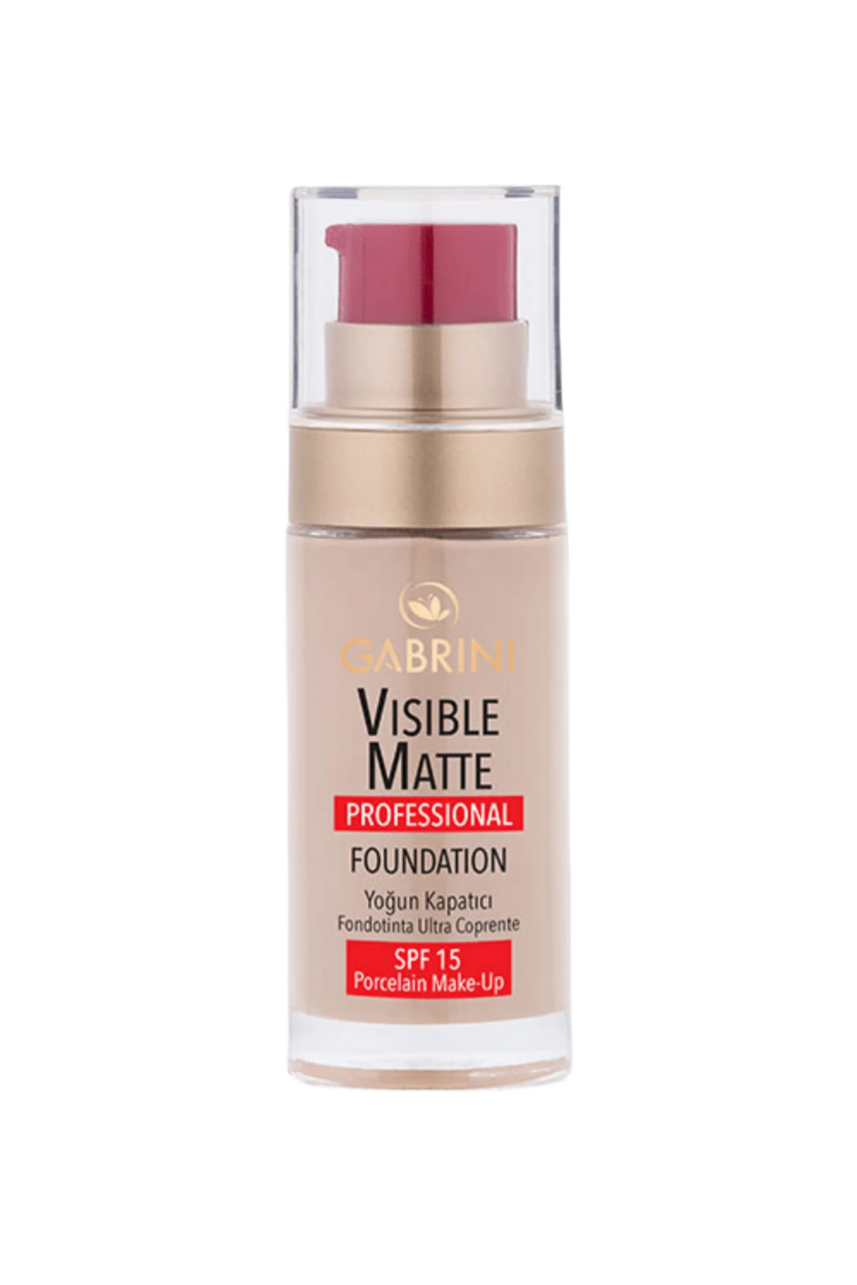 gabrini foundation visible matte 04 30ml