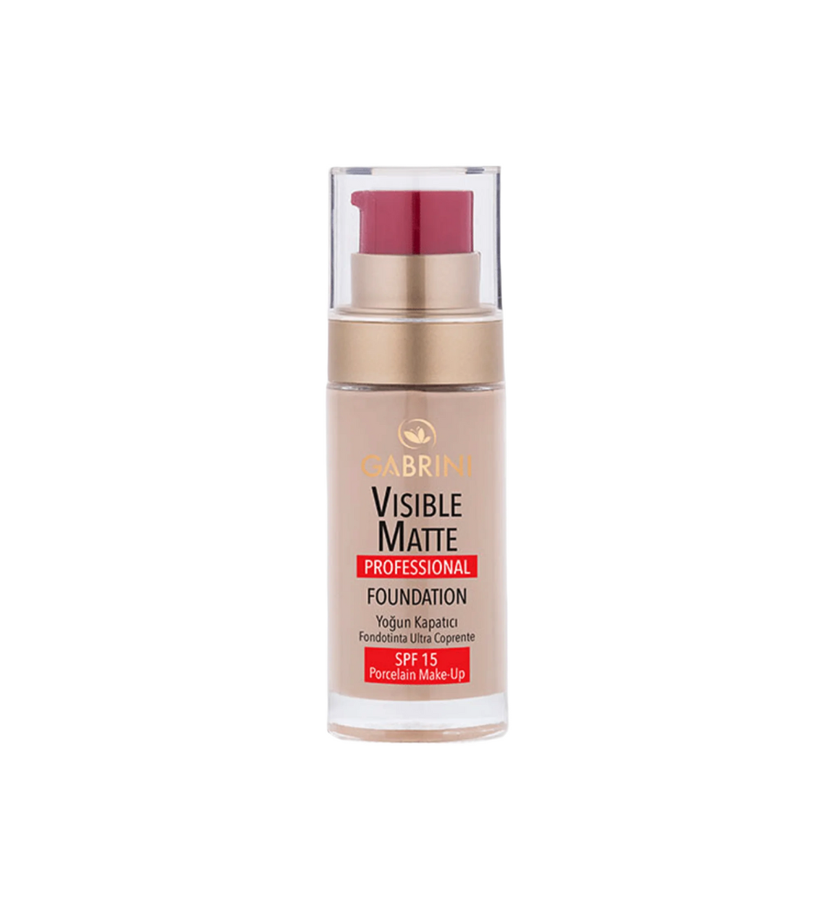 gabrini foundation visible matte 04 30ml