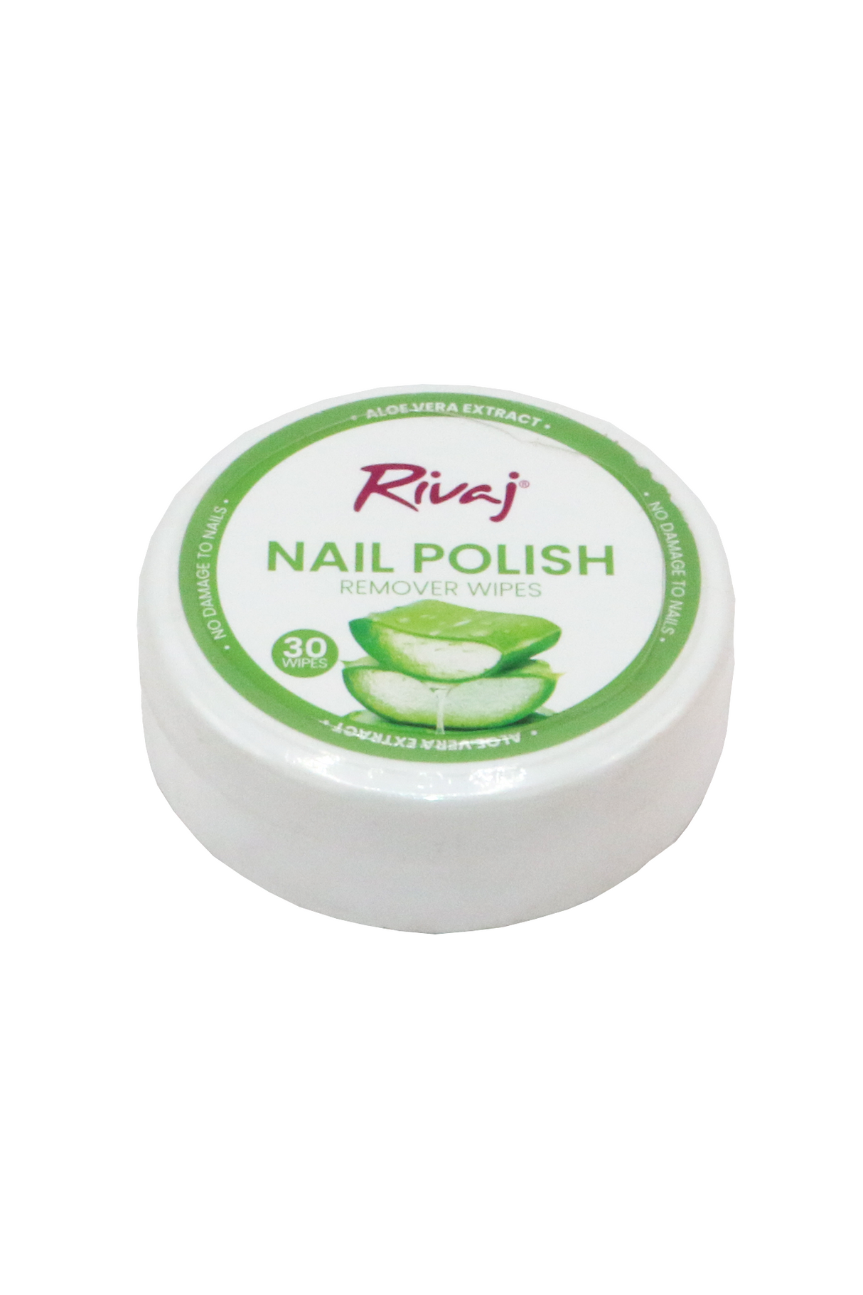 rivaj nail paint remover wipes aloe vera