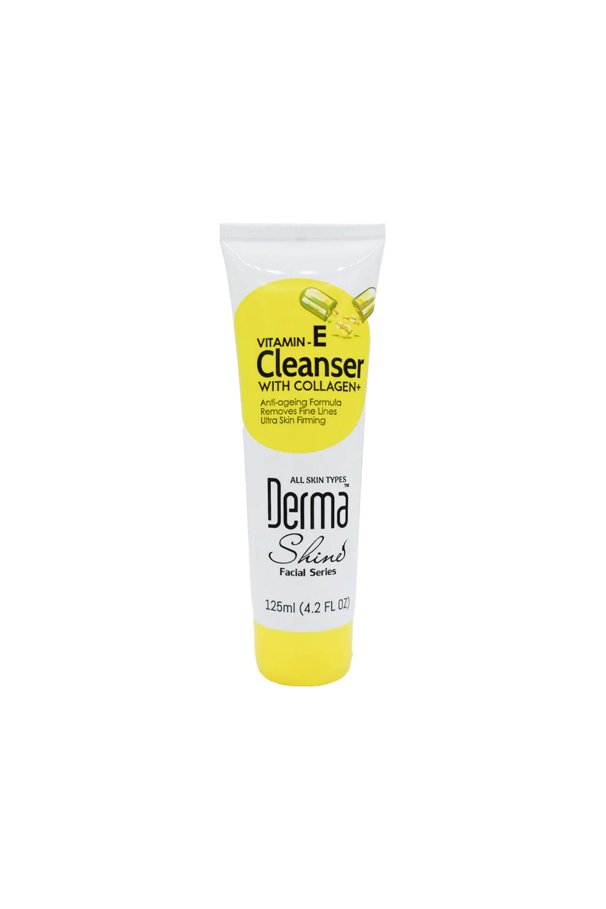 derma shine cleanser vitamin e 125ml