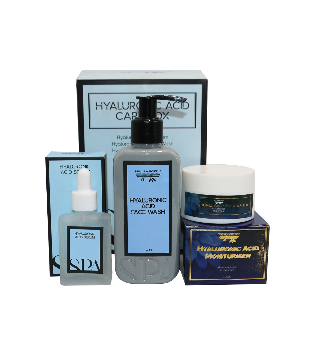 spa in a bottle hyaluronic acid care box