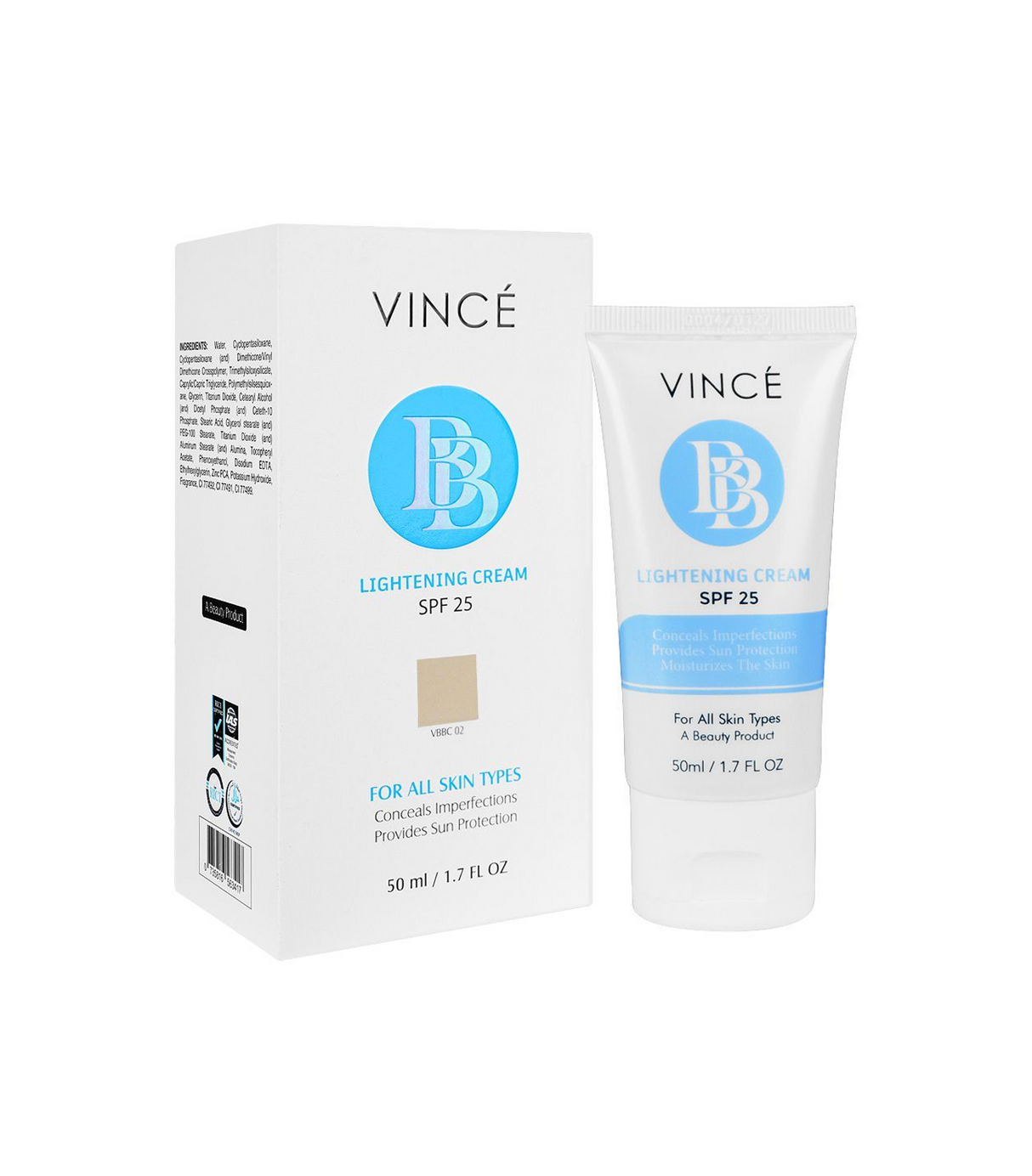 vince bb cream light 50ml