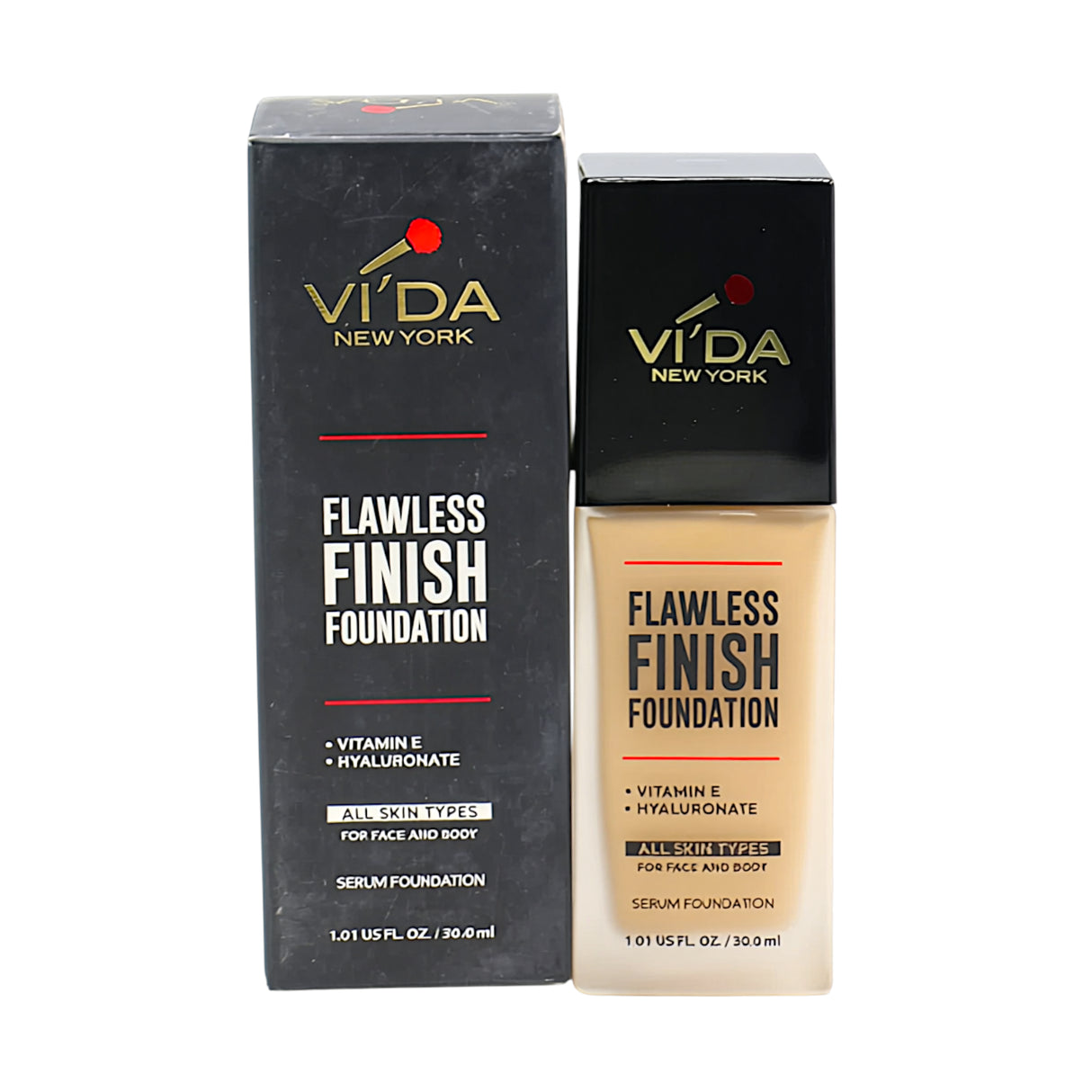 vida foundation flawless finish 200 30ml