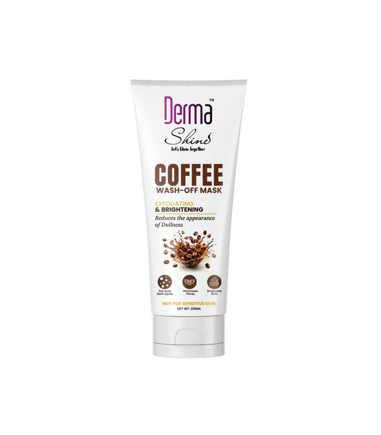 derma shine coffee mask 200gm