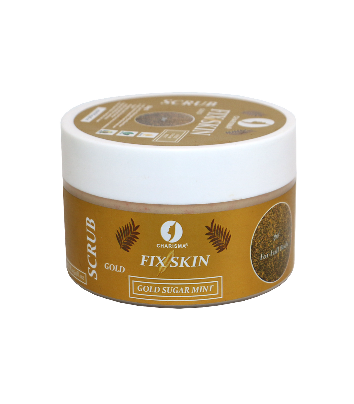 charisma gold scrub mint 250ml