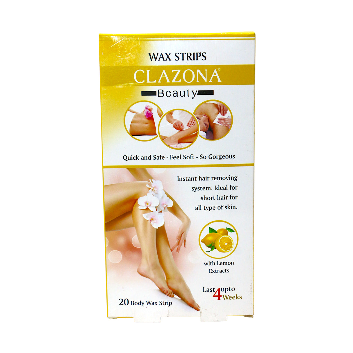 clazona wax strips 20pcs