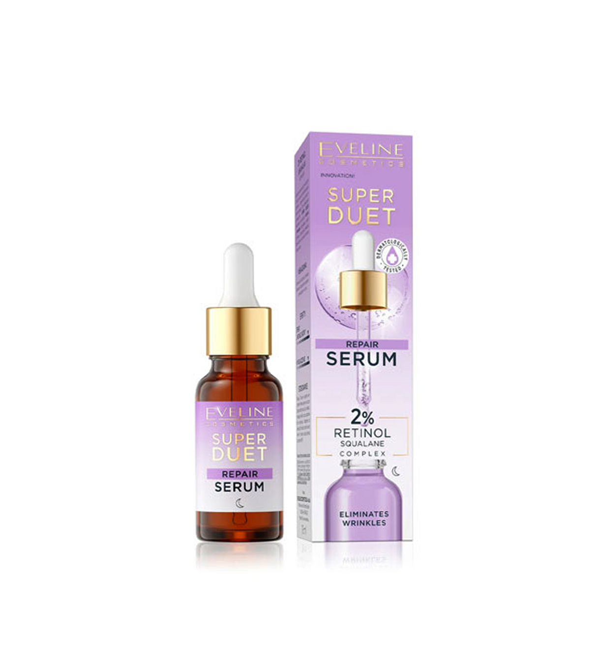 eveline retinol & squalane super duet serum 2%