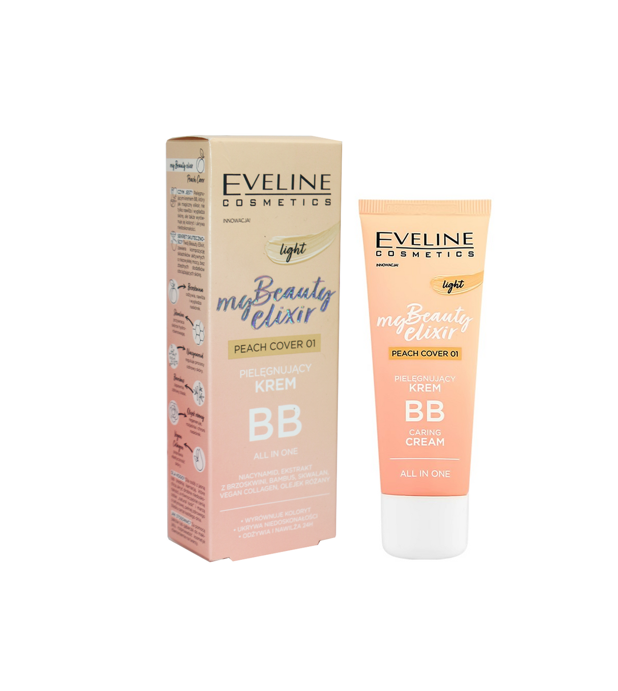 eveline bb cream beauty elixir 30ml