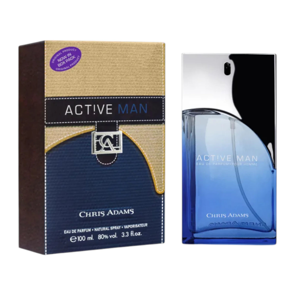 chris adam perfume active man 100ml for man