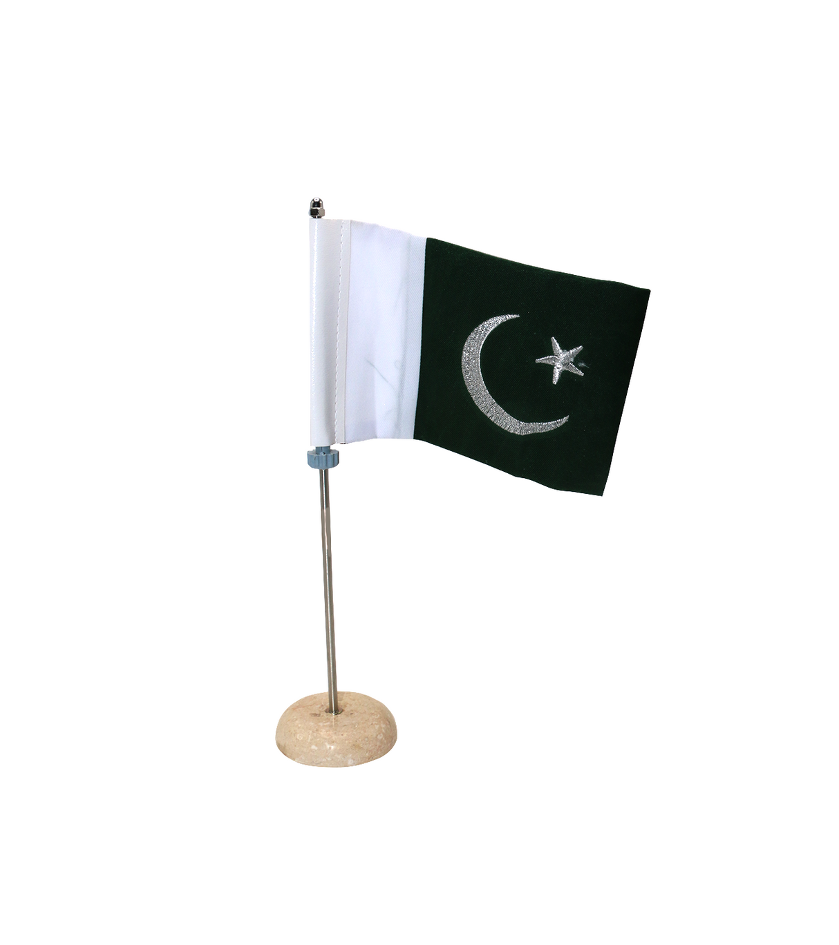 table flag marble base