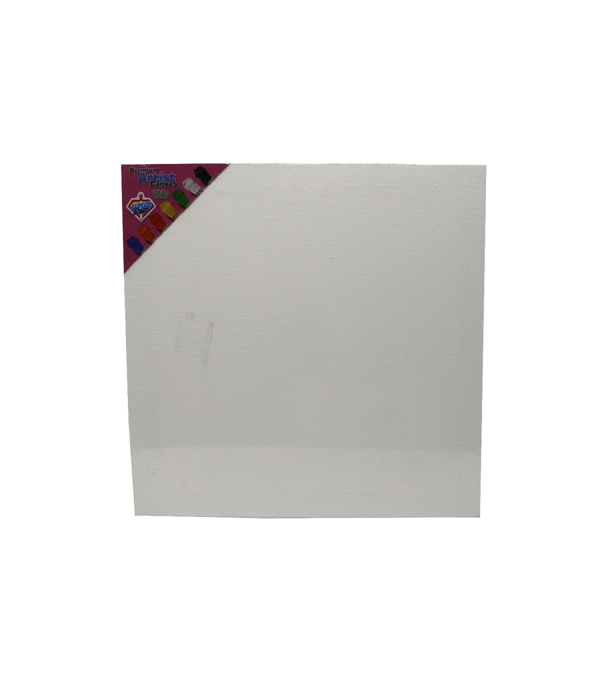 prmium canvas board 10x10 square white