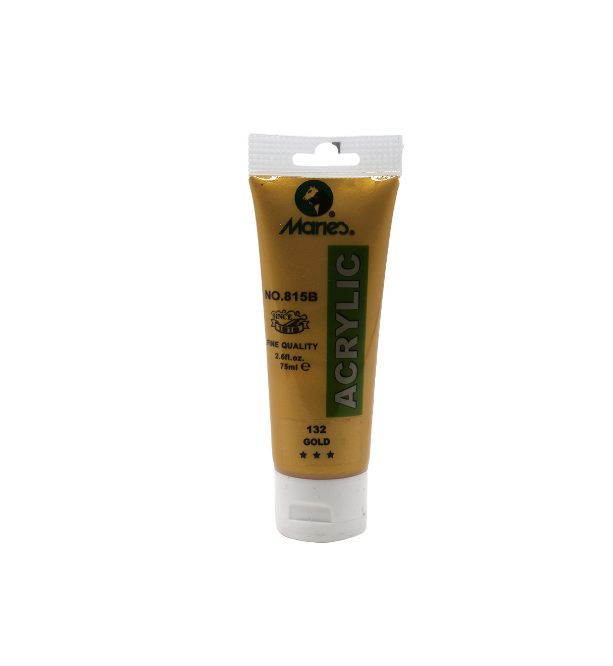 maries acrylic paint 75ml gold 132