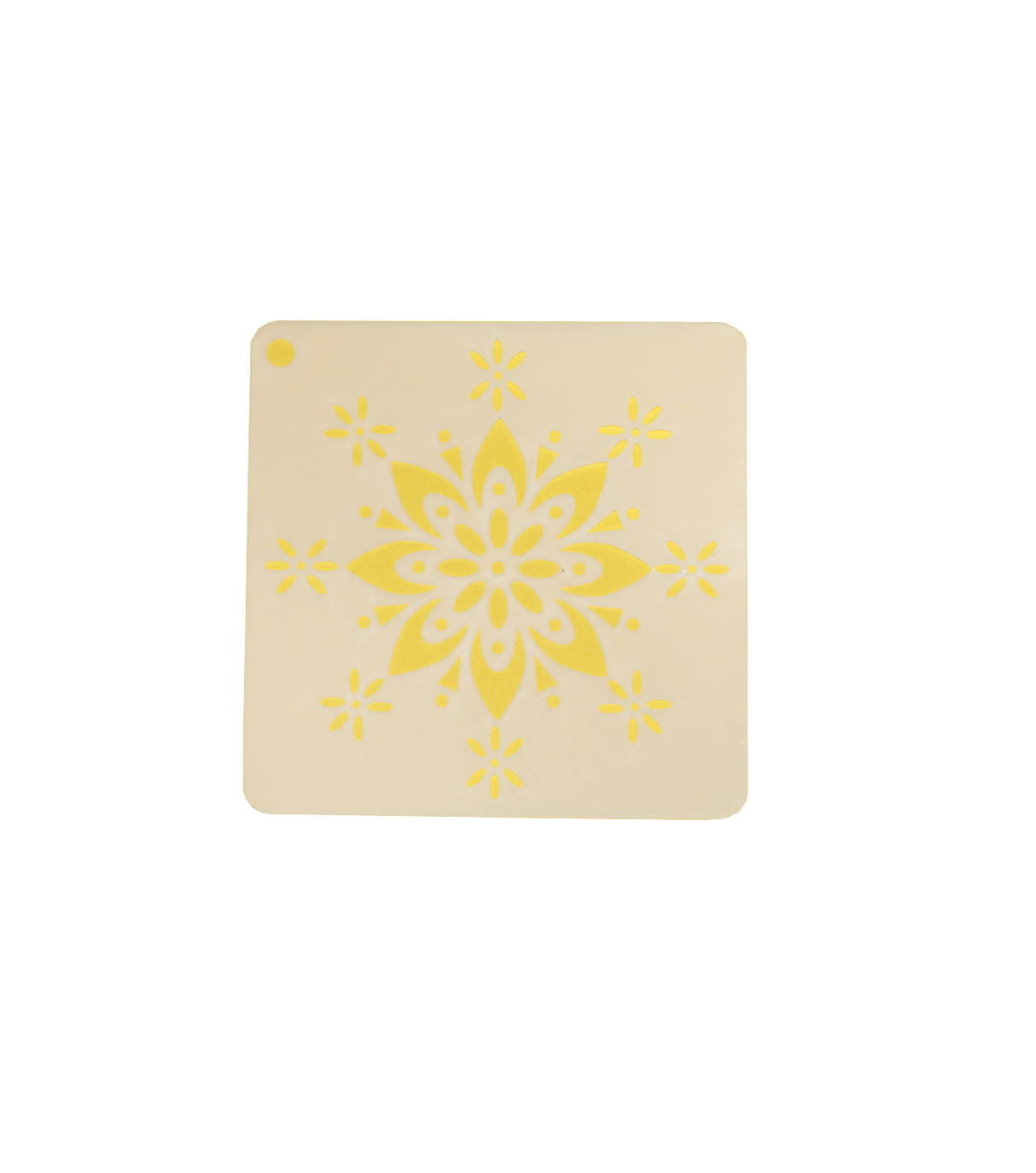 flower stencil 5x5