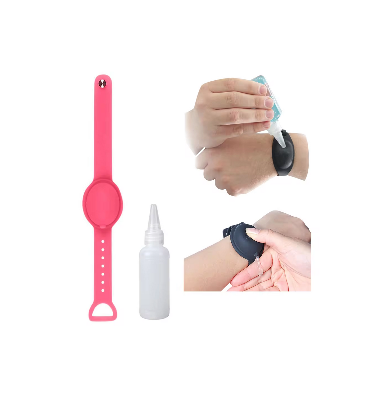 slicone sanitizer bracelet