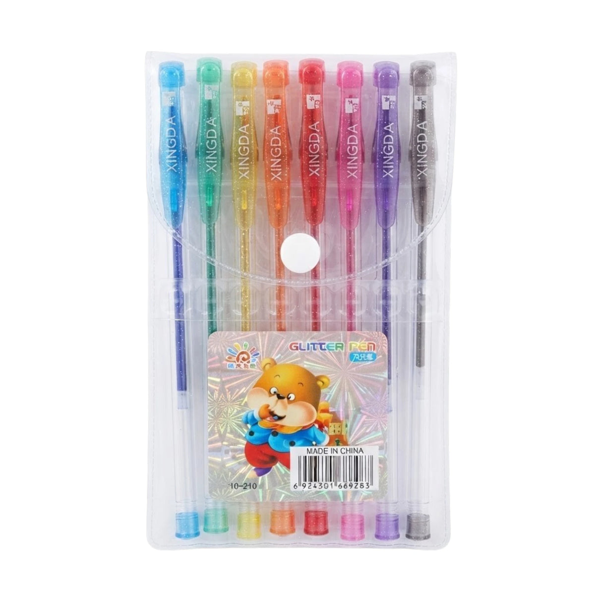 glitter pen 8pc 882