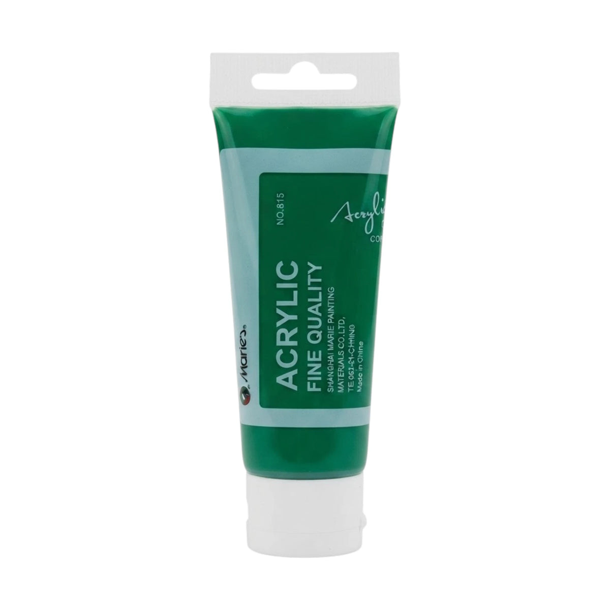 maries acrylic paint green mid 75ml 505