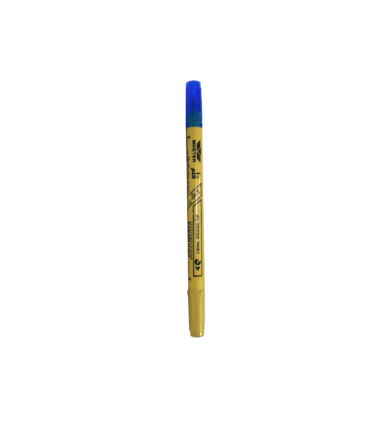 master calligraphy marker 2in1 blue