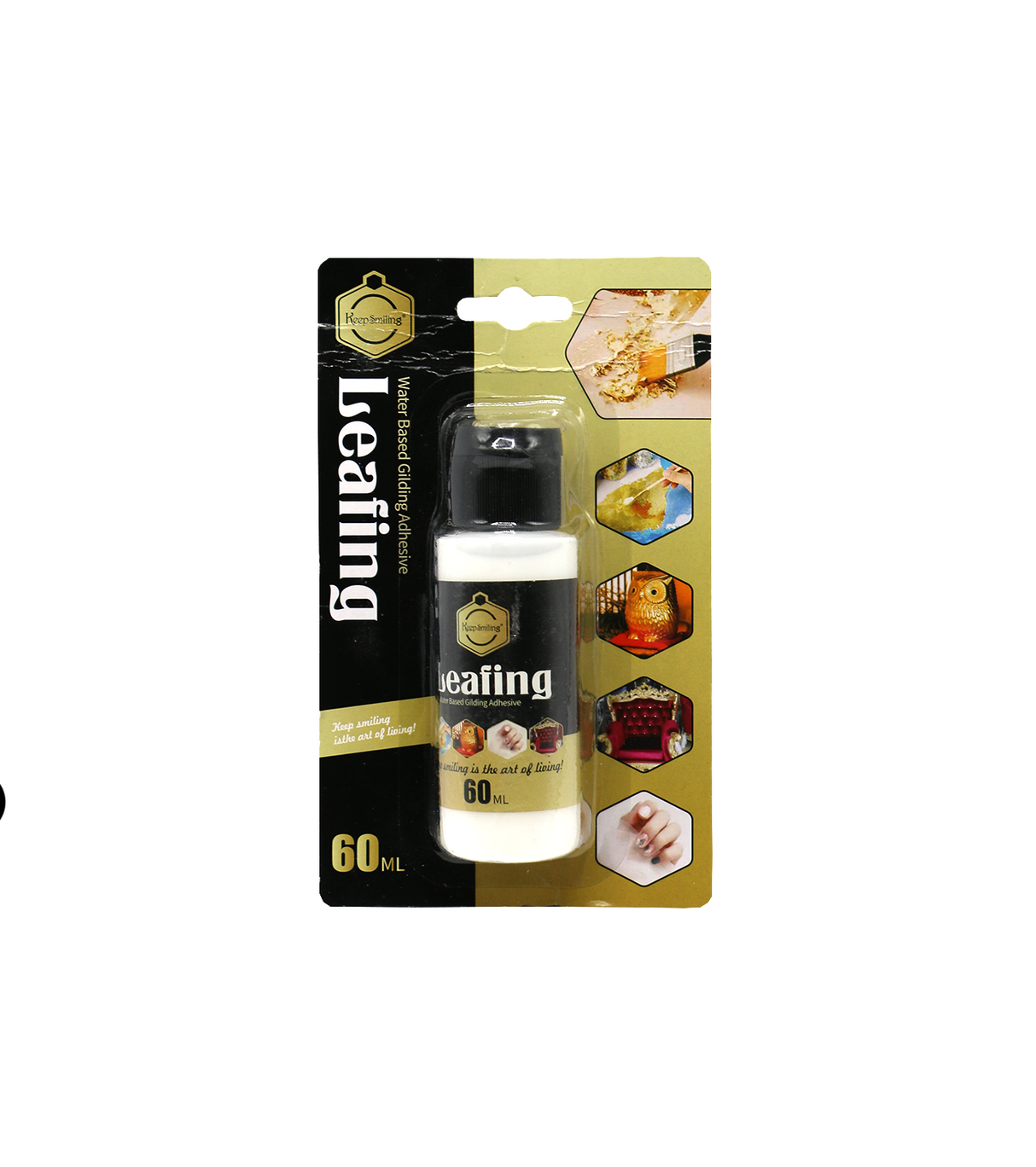keep smiling leafing glue 60ml js-0001