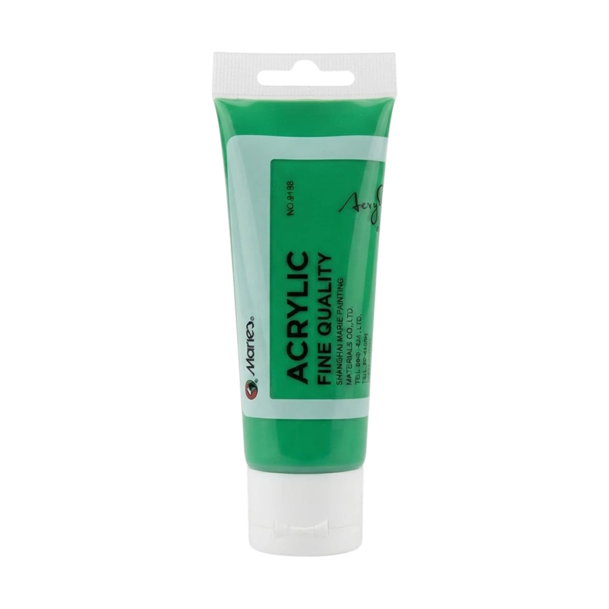 acrylic color green pale 75ml 503