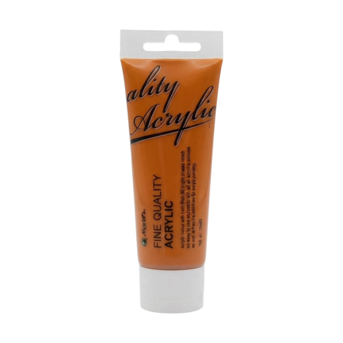 maries acrylic paint 75ml raw sienna 601
