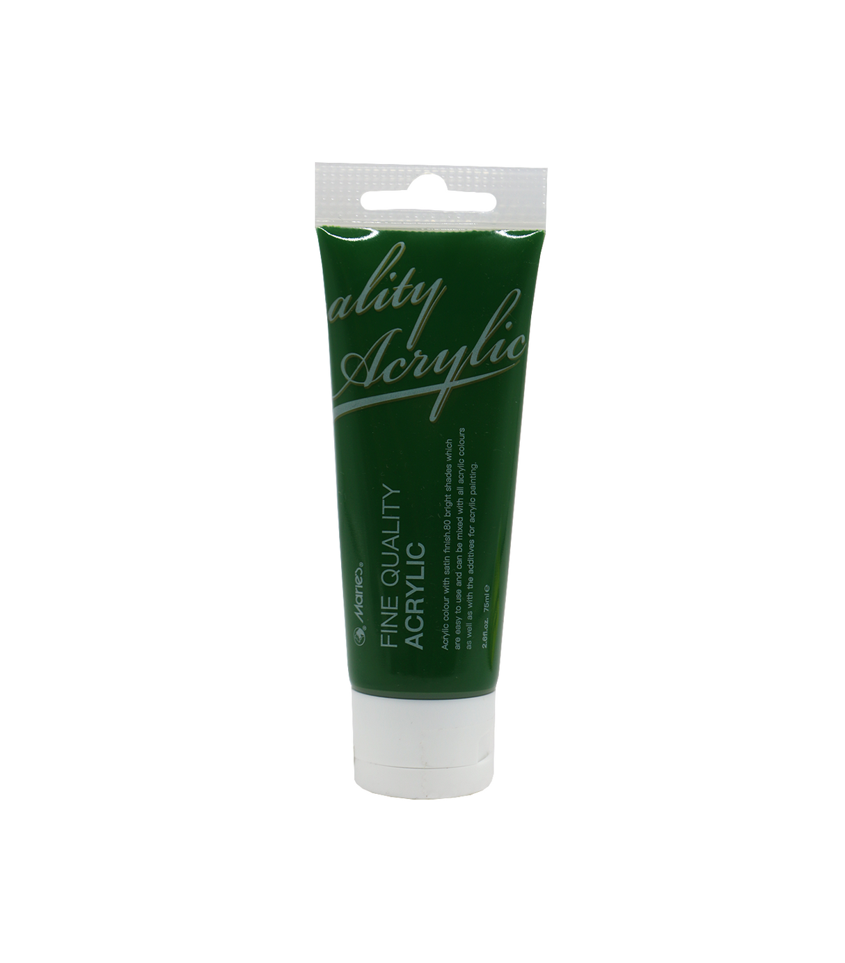 maries acrylic paint leaf green 549 75ml