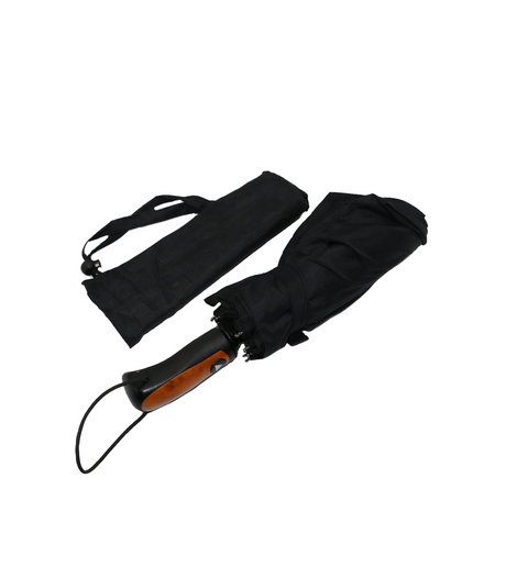 umbrella folding black button