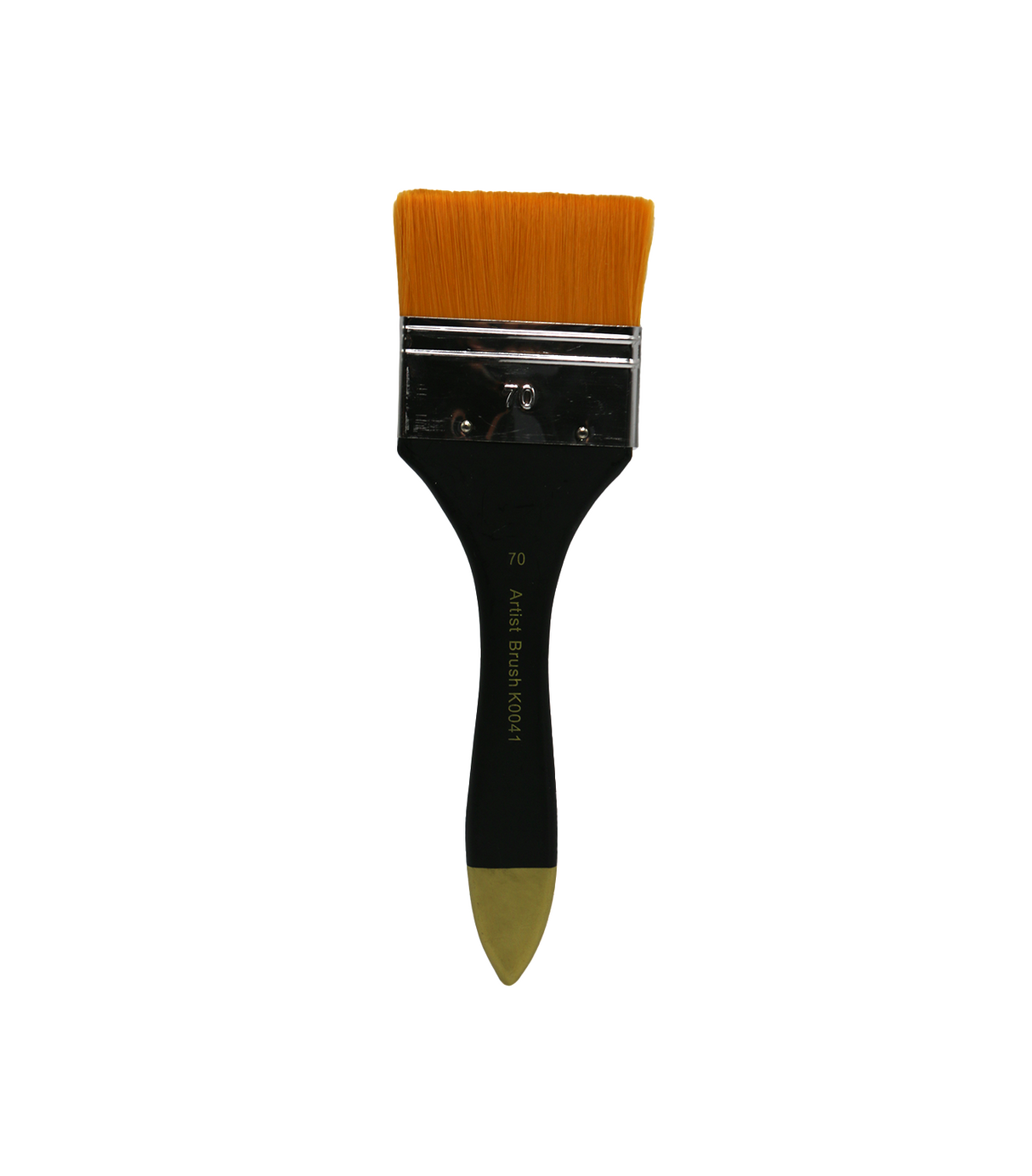 artist orange flat paint brush #70mm k0041