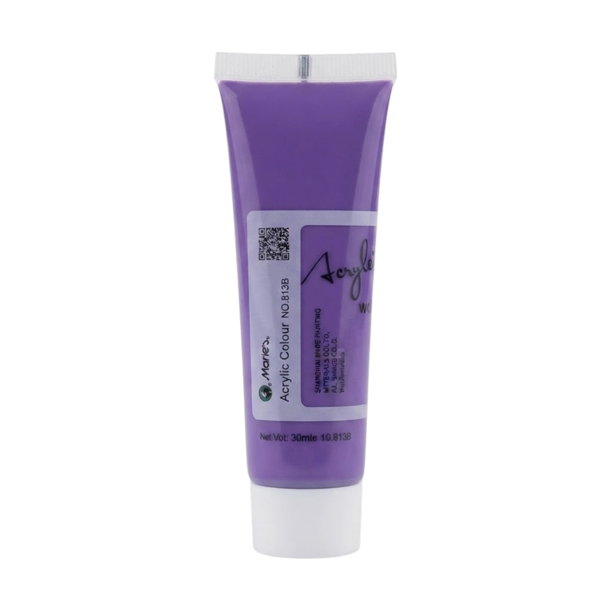 maries acrylic paint 30ml brilliant purple 402