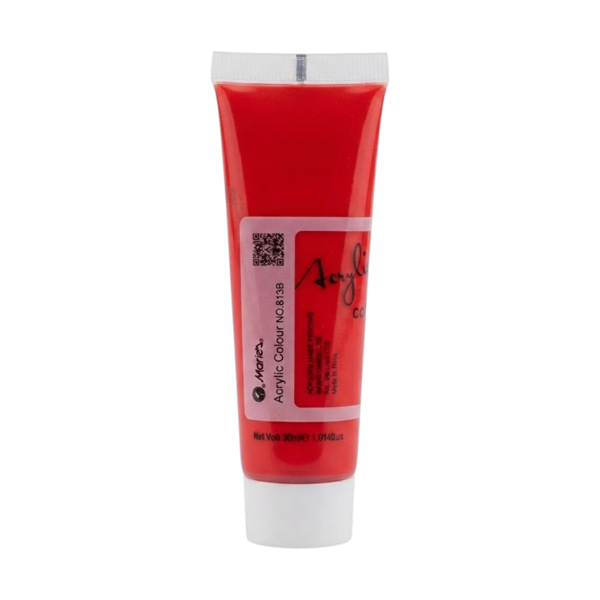 maries acrylic paint 30ml crimson
