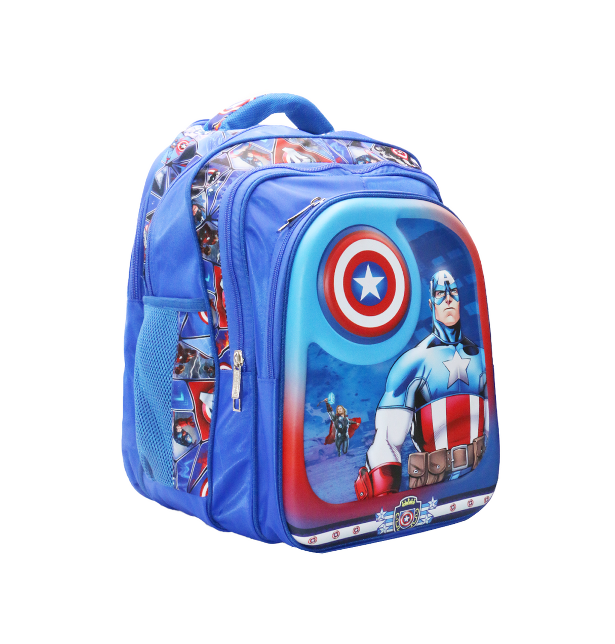 school bag 18" captain america 18x13x8