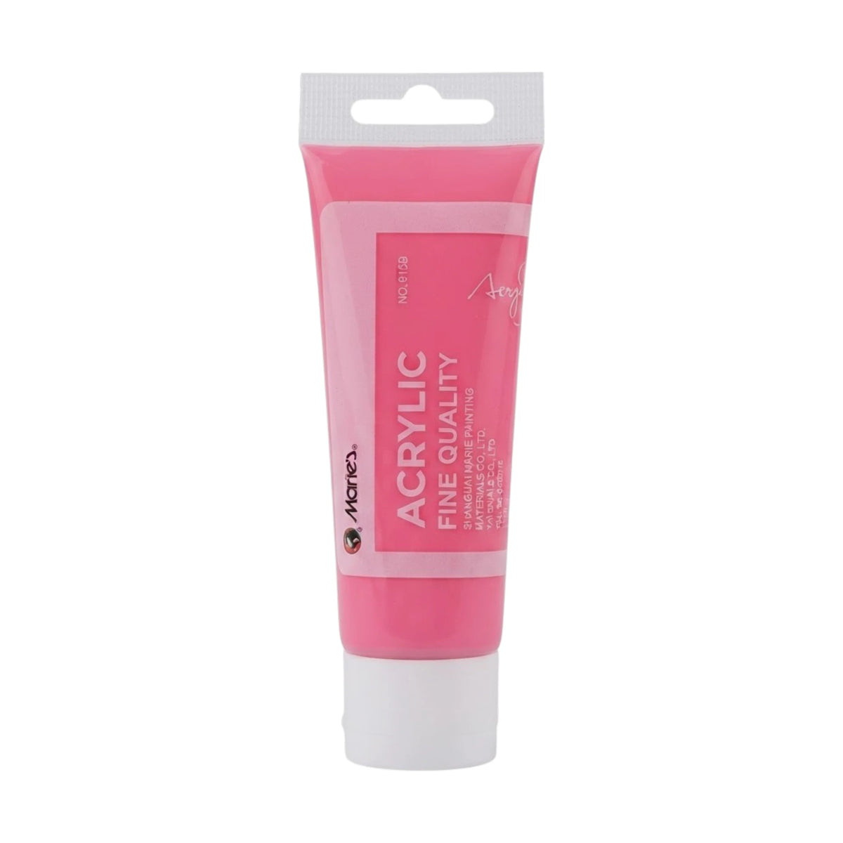 maries acrylic paint fluorescent pink  75ml 373