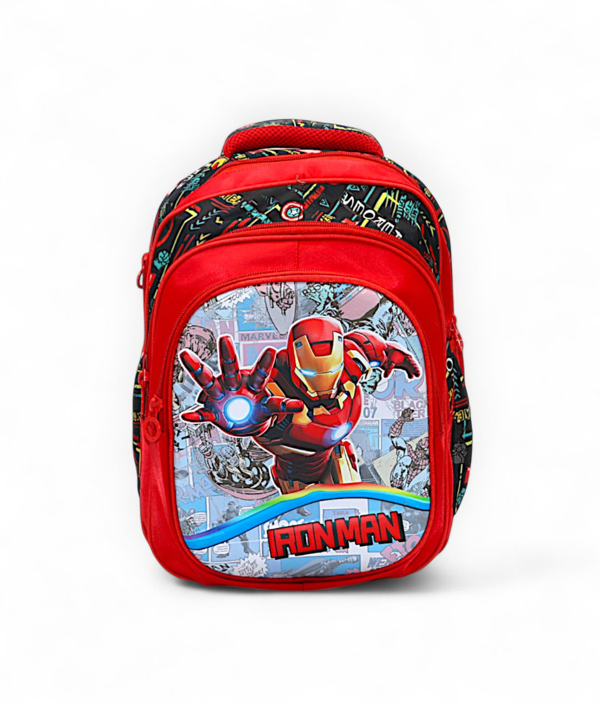 school bag 15" iron man 15x10x4