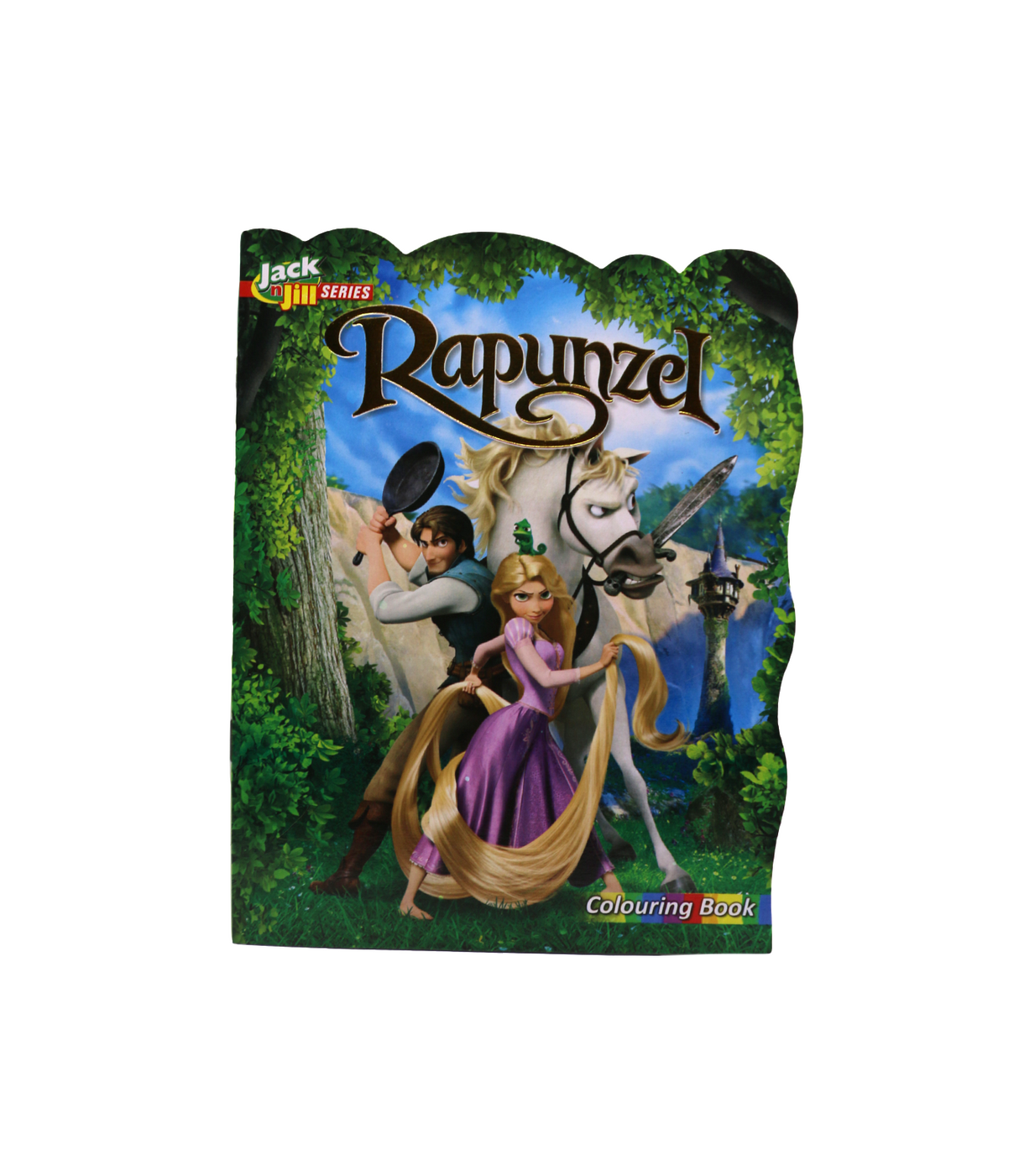 jack n jill rapunzel coloring book