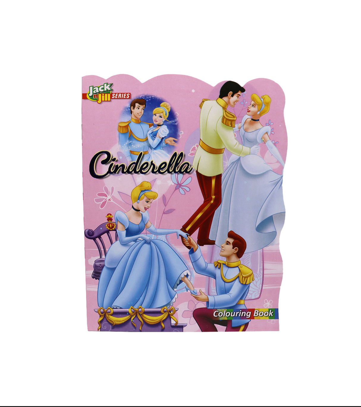 jack n jill cinderella coloring book for girls