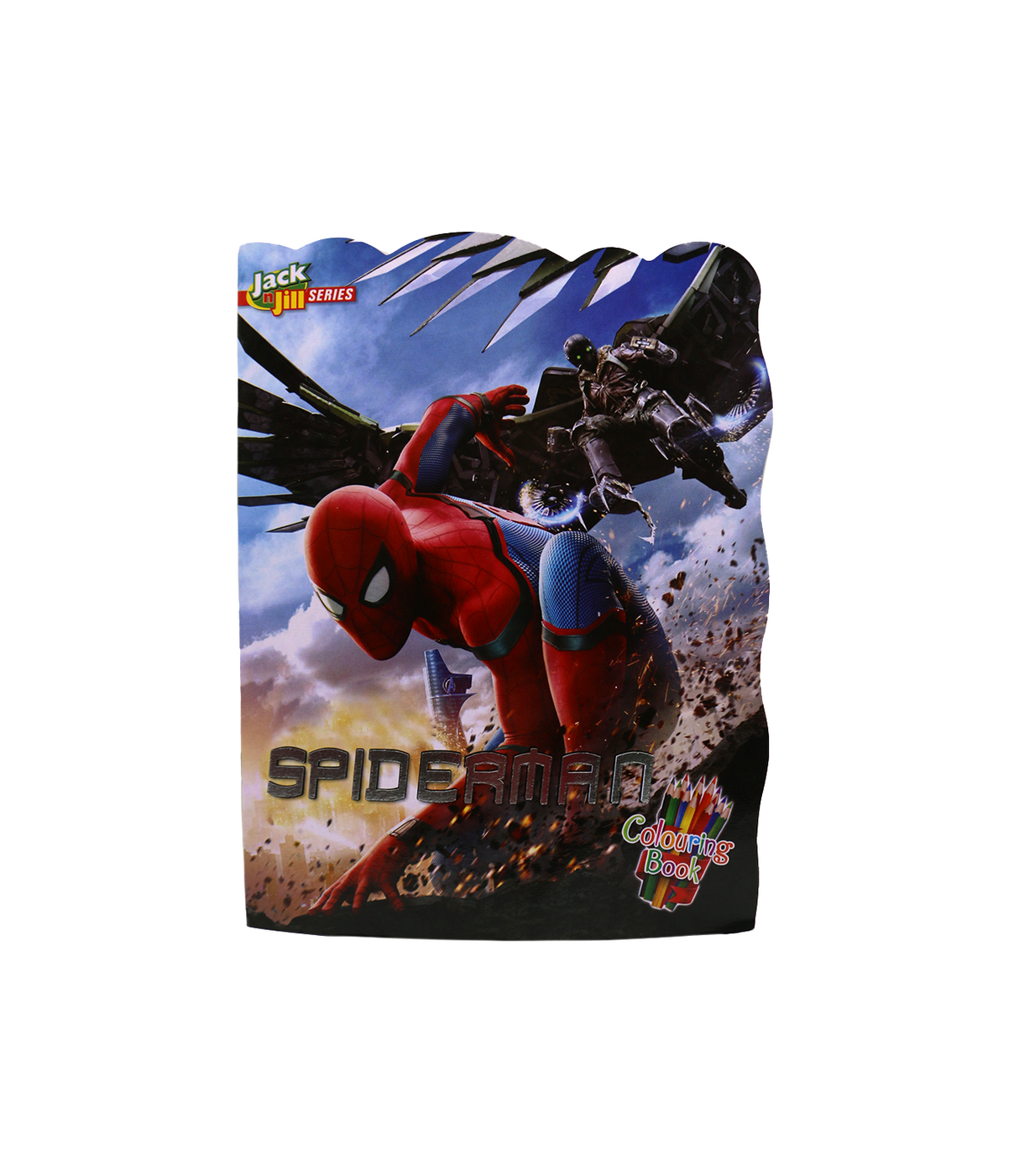 jack n jill spiderman coloring book
