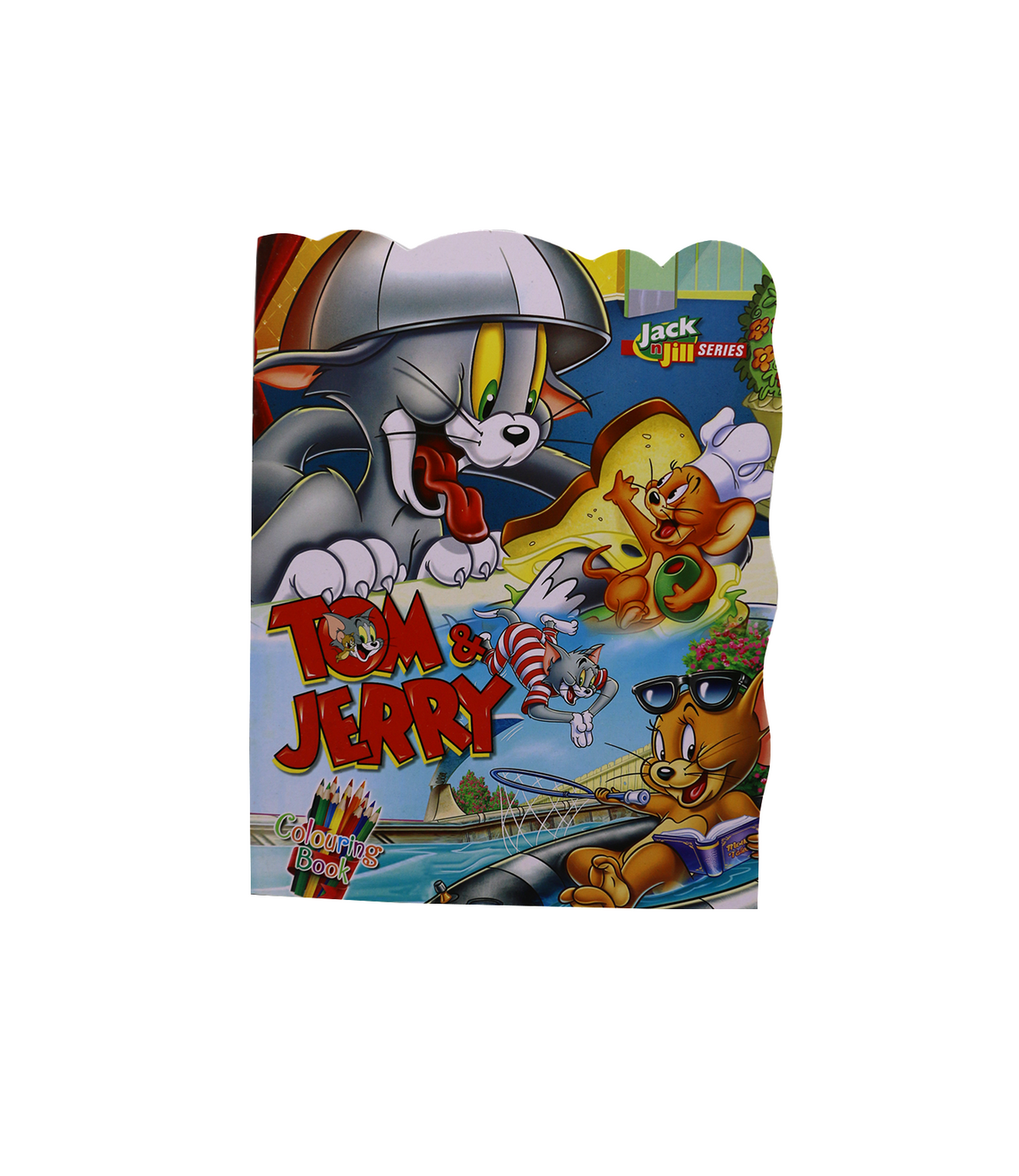 jack n jill tom & jerry coloring book