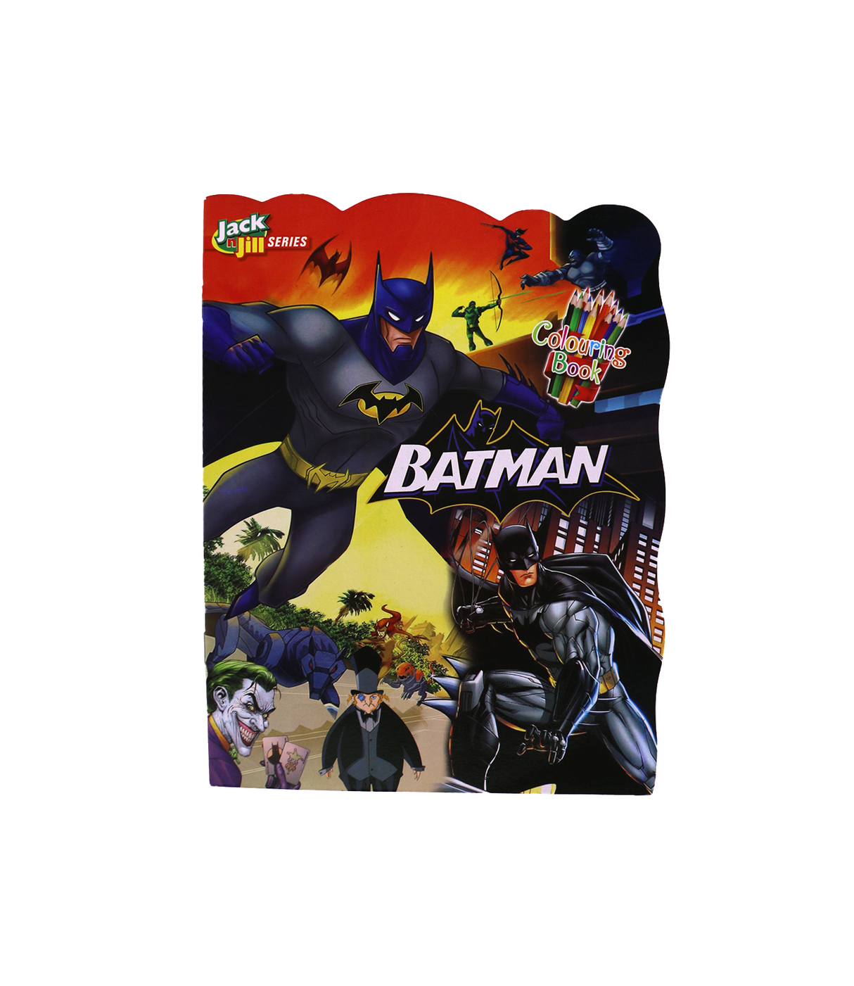 jack n jill batman coloring book