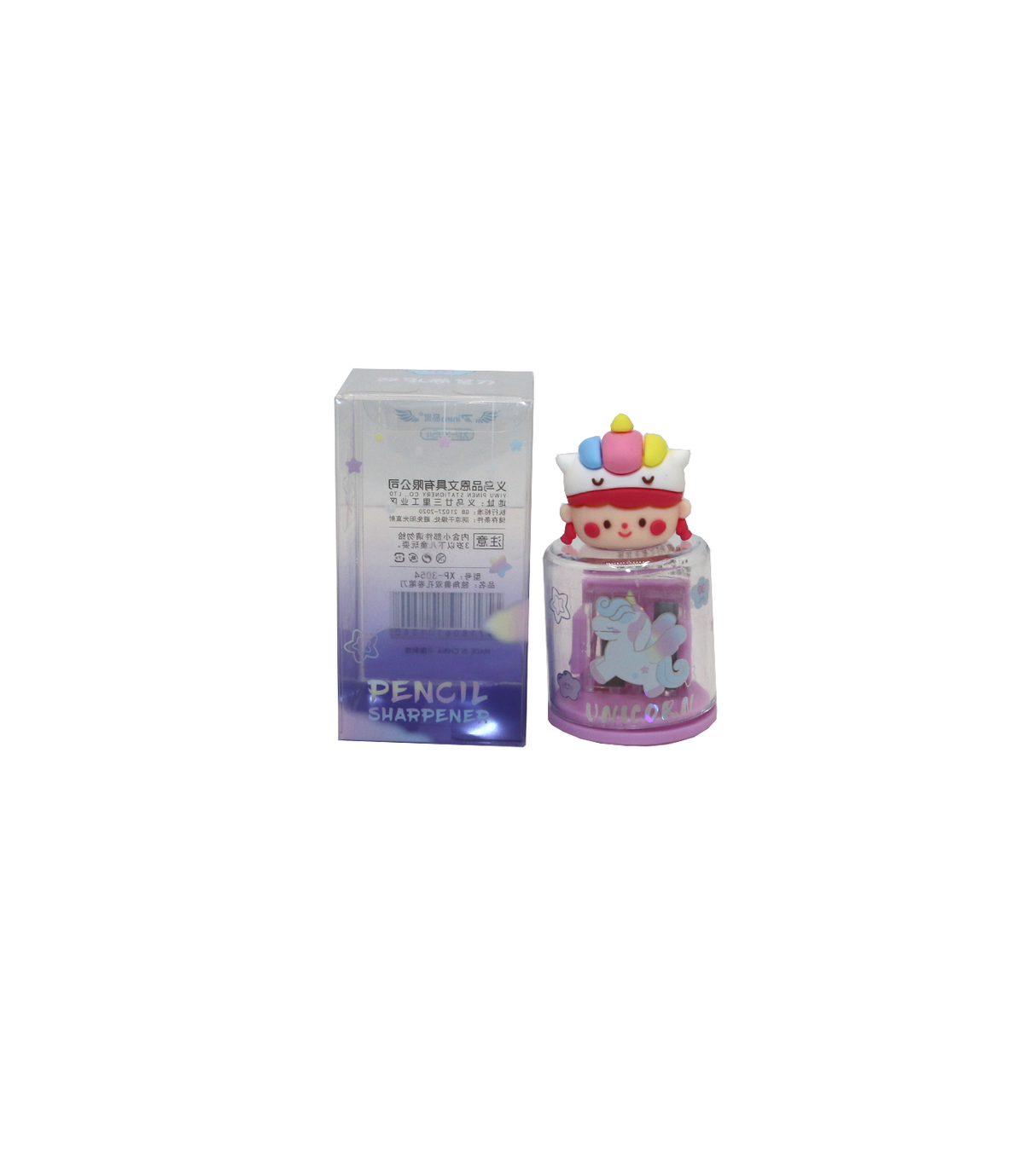 pencil sharpener unicorn china 3054