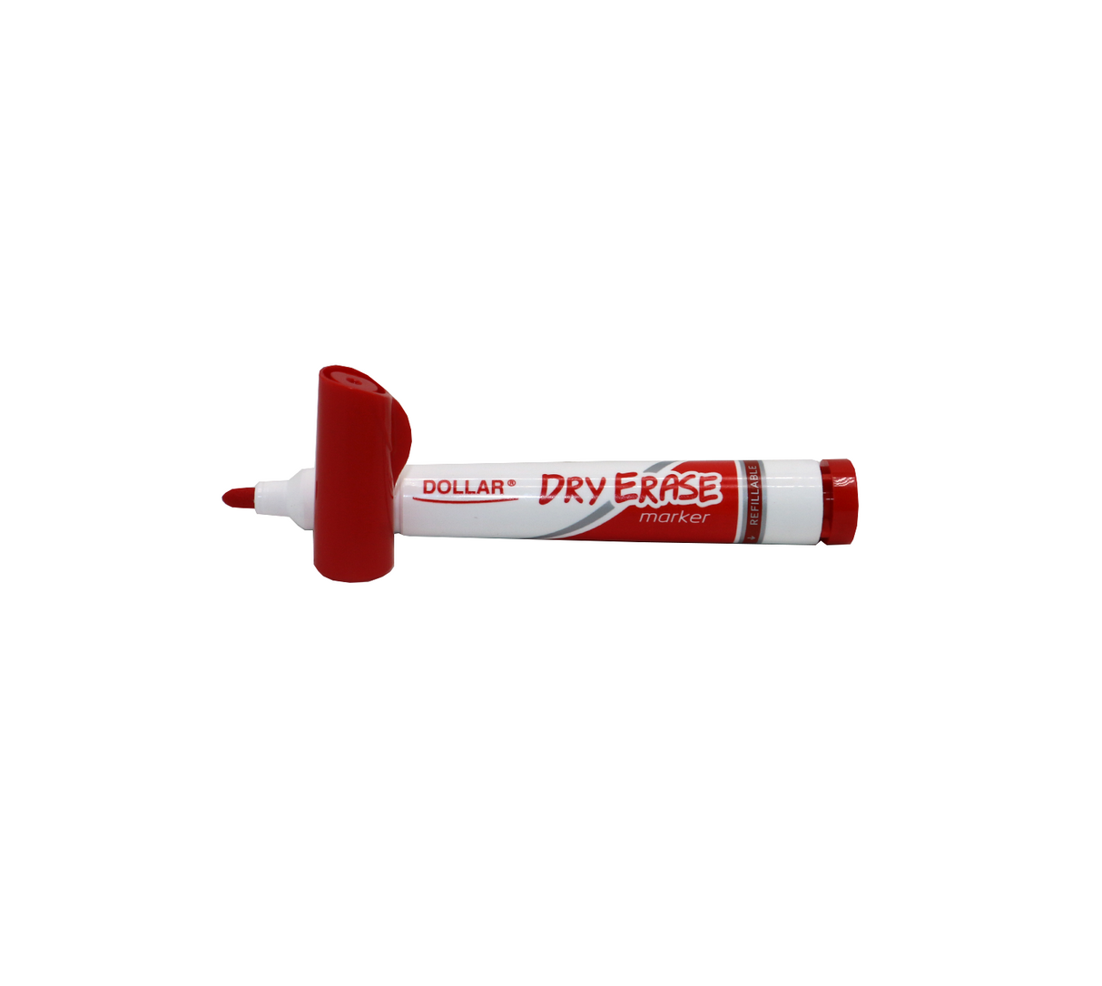 dollar dry eraser marker red