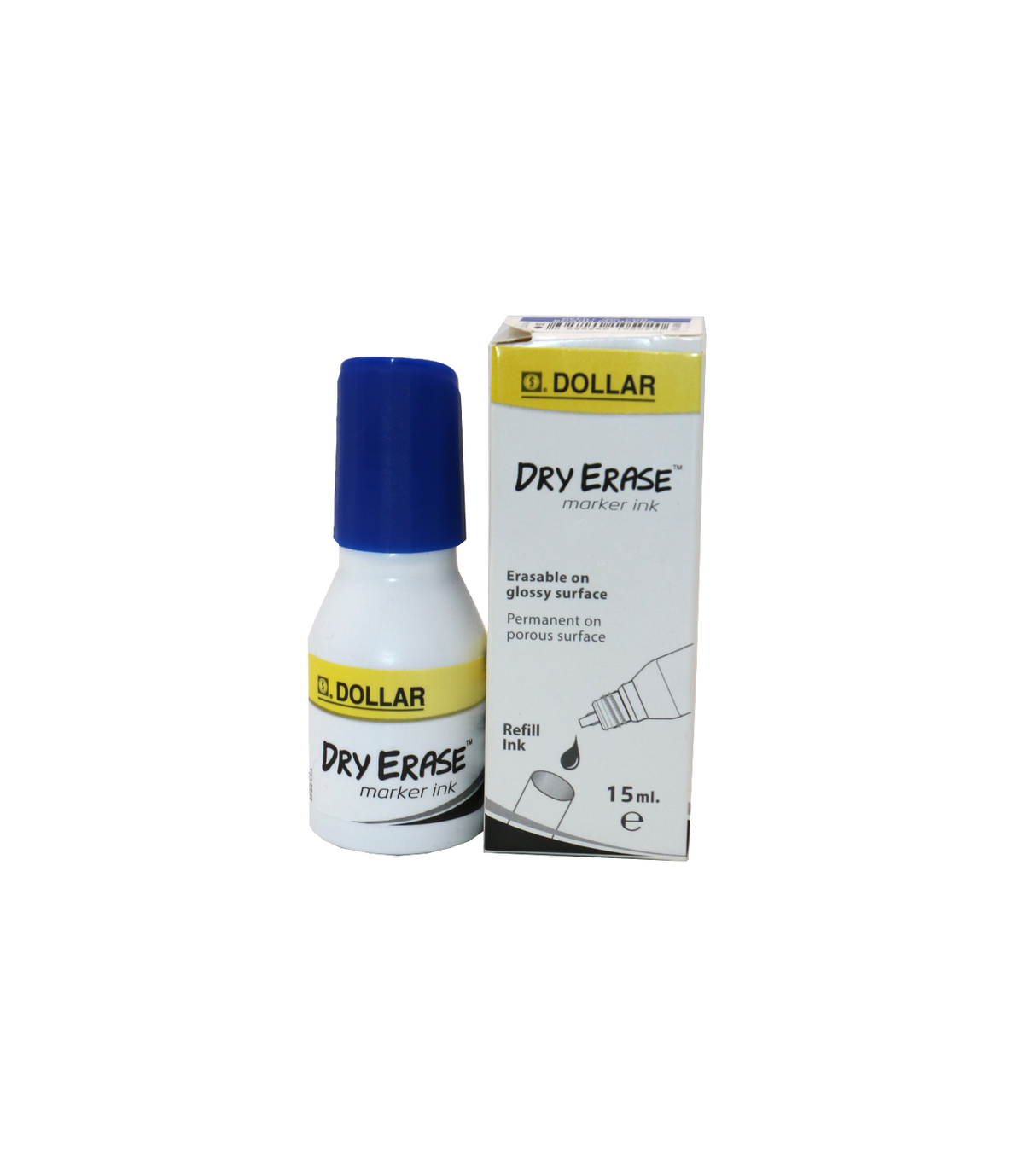dollar board marker ink blue 15ml