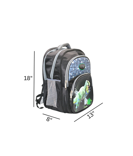 school bag 18" dino for student 18x13x8