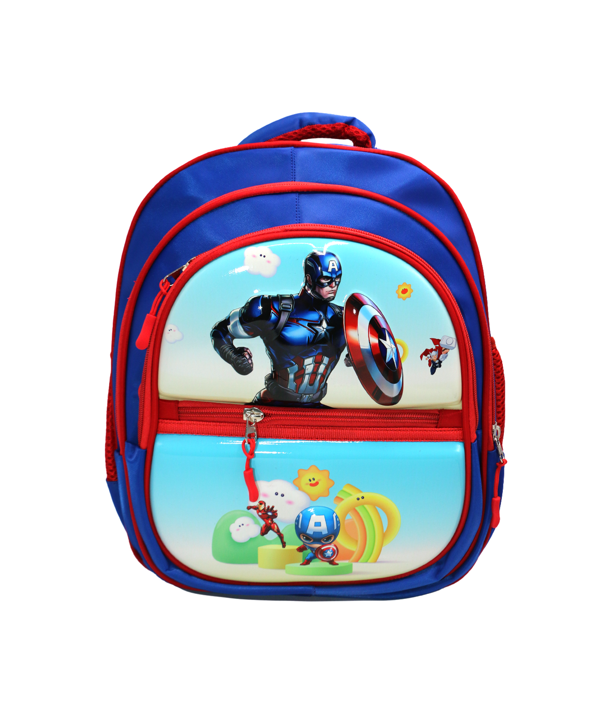 school bag 14" captain america fiber
