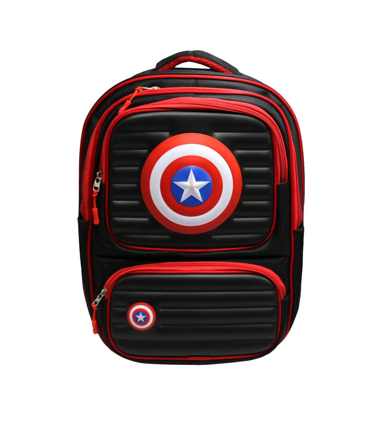 school bag 17" captain america fiber lining